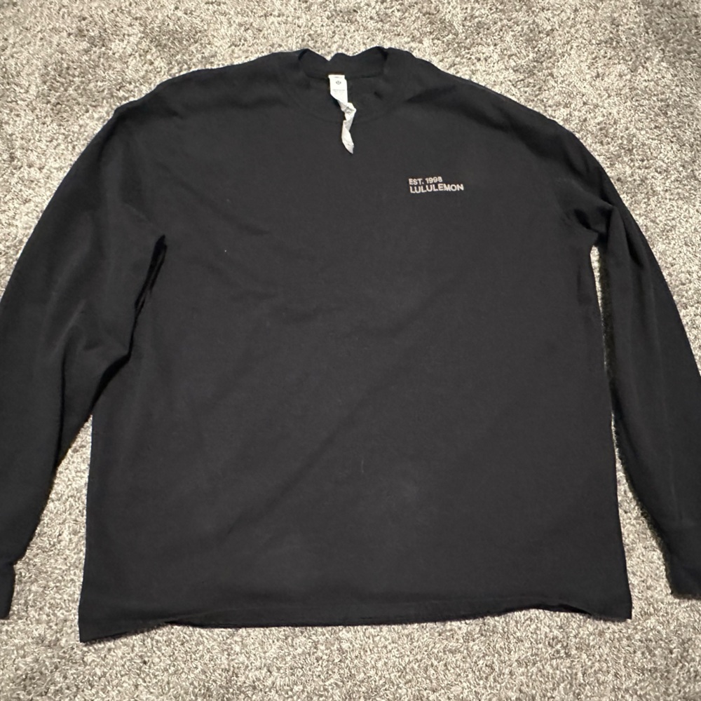 Lululemon Athletica Midnight Black Crew Neck